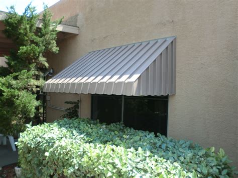 metal awnings for santa fe style house|rader awning new mexico.